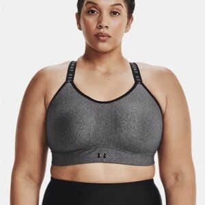 Under Armour Women's UA Infinity Medium Heather Sports Bra Size 1X